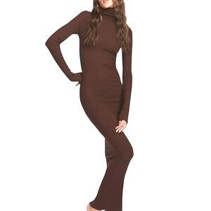 eterne brown dress Brown Linen Balliet Mini Dress